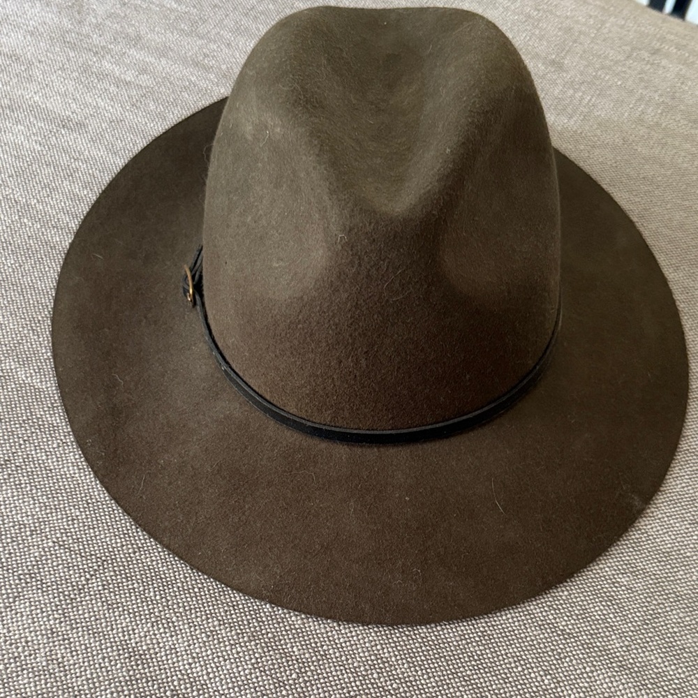 Stylish Green Fedora Hat